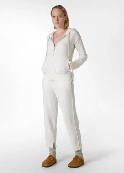 Store DEHA Lounge Knitted Jogger Pants White Milk White