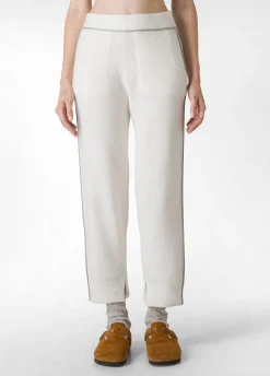 Store DEHA Lounge Knitted Jogger Pants White Milk White