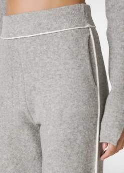 Best DEHA Lounge Knitted Jogger Pants Grey Grey Melange