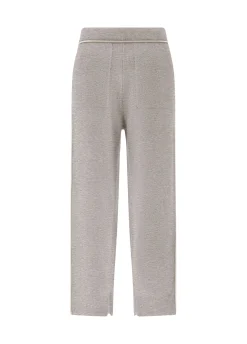 Best DEHA Lounge Knitted Jogger Pants Grey Grey Melange