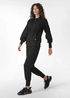 New DEHA Lounge Polar Fleece Jacket Black