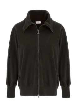 New DEHA Lounge Polar Fleece Jacket Black