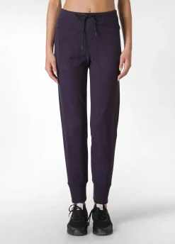 Hot DEHA Lounge Polar Fleece Jogger Purple Aubergine Violet