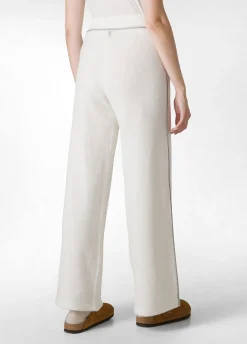 Online DEHA Lounge Wide Leg Knitted Pants White Milk White