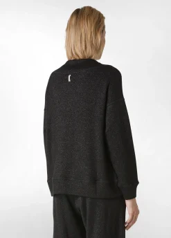 Flash Sale DEHA Lurex Sweatshirt Black