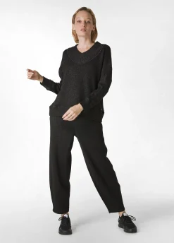 Flash Sale DEHA Lurex Sweatshirt Black