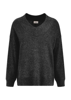 Flash Sale DEHA Lurex Sweatshirt Black