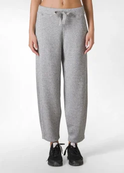 Sale DEHA Lurex Wide-Leg Pants Grey Grey Melange