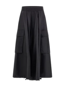 Best Sale DEHA Nylon Tech Coulotte Pants Black