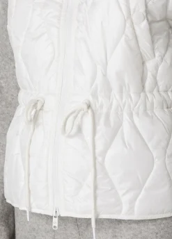 Discount DEHA Padded Vest White Milk White