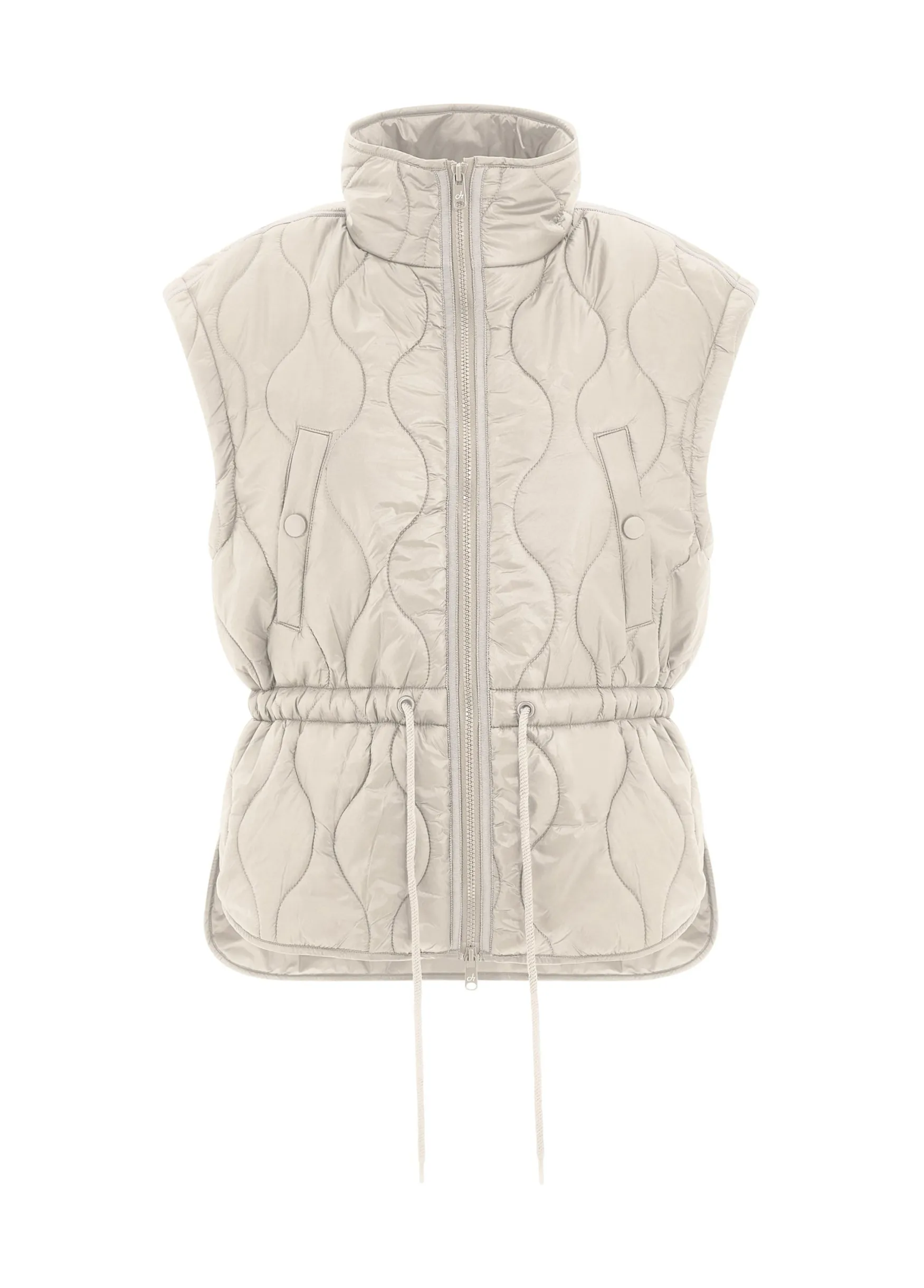 Discount DEHA Padded Vest White Milk White