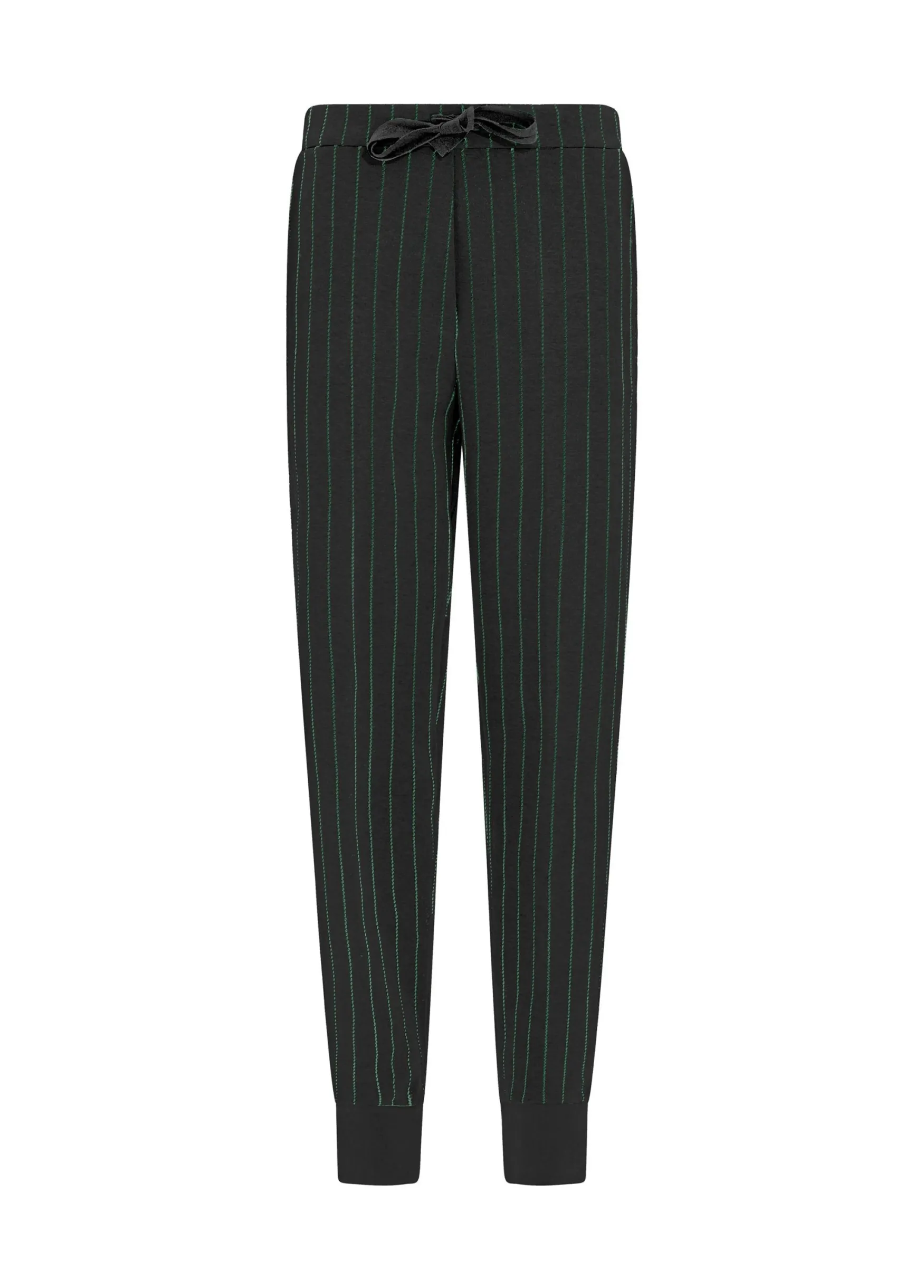 Best DEHA Pinstriped Jogger Pants Black