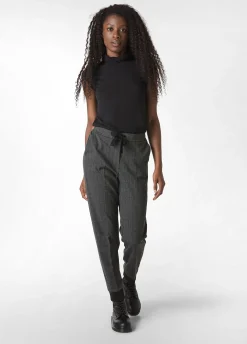 Store DEHA Pinstriped Jogger Pants Grey Dark Grey Mel