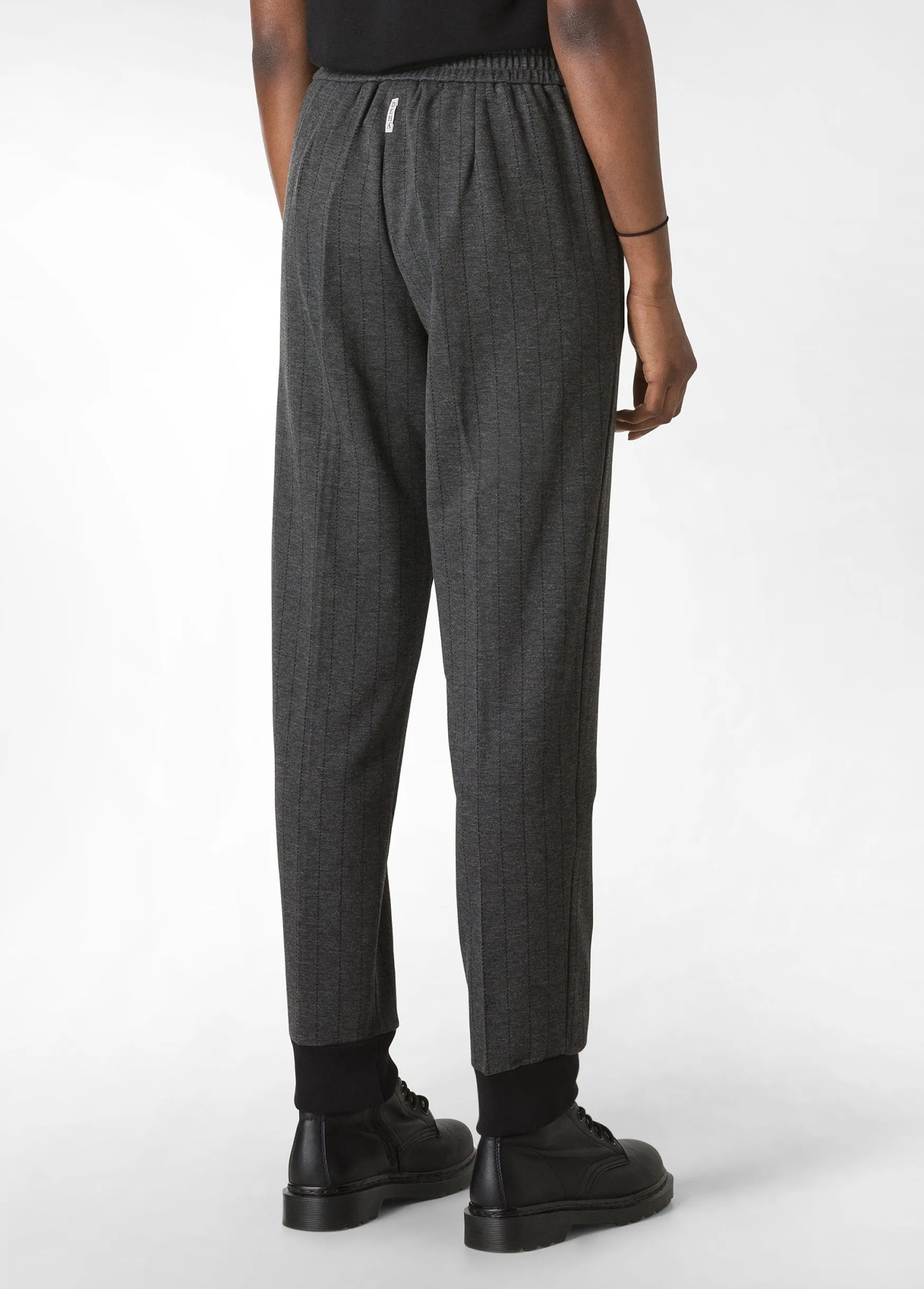 Store DEHA Pinstriped Jogger Pants Grey Dark Grey Mel
