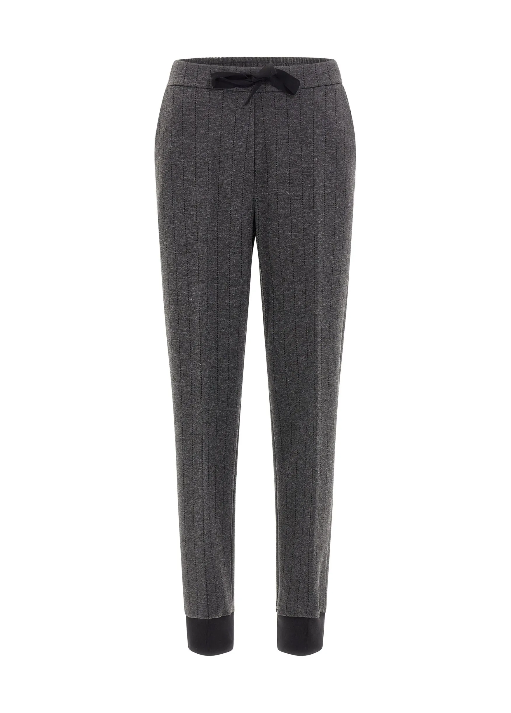 Store DEHA Pinstriped Jogger Pants Grey Dark Grey Mel