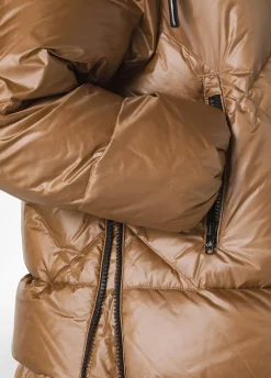 Best DEHA Puffer Down Jacket Brown Biscuit Brown