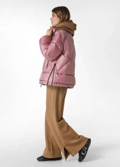 Clearance DEHA Puffer Down Jacket Pink Deco' Rose