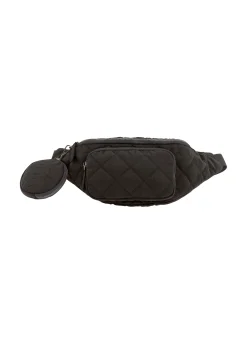 Best Sale DEHA Quilted Belt Bag Black