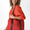 Fashion DEHA Quilted Shopping Bag Orange Arancio