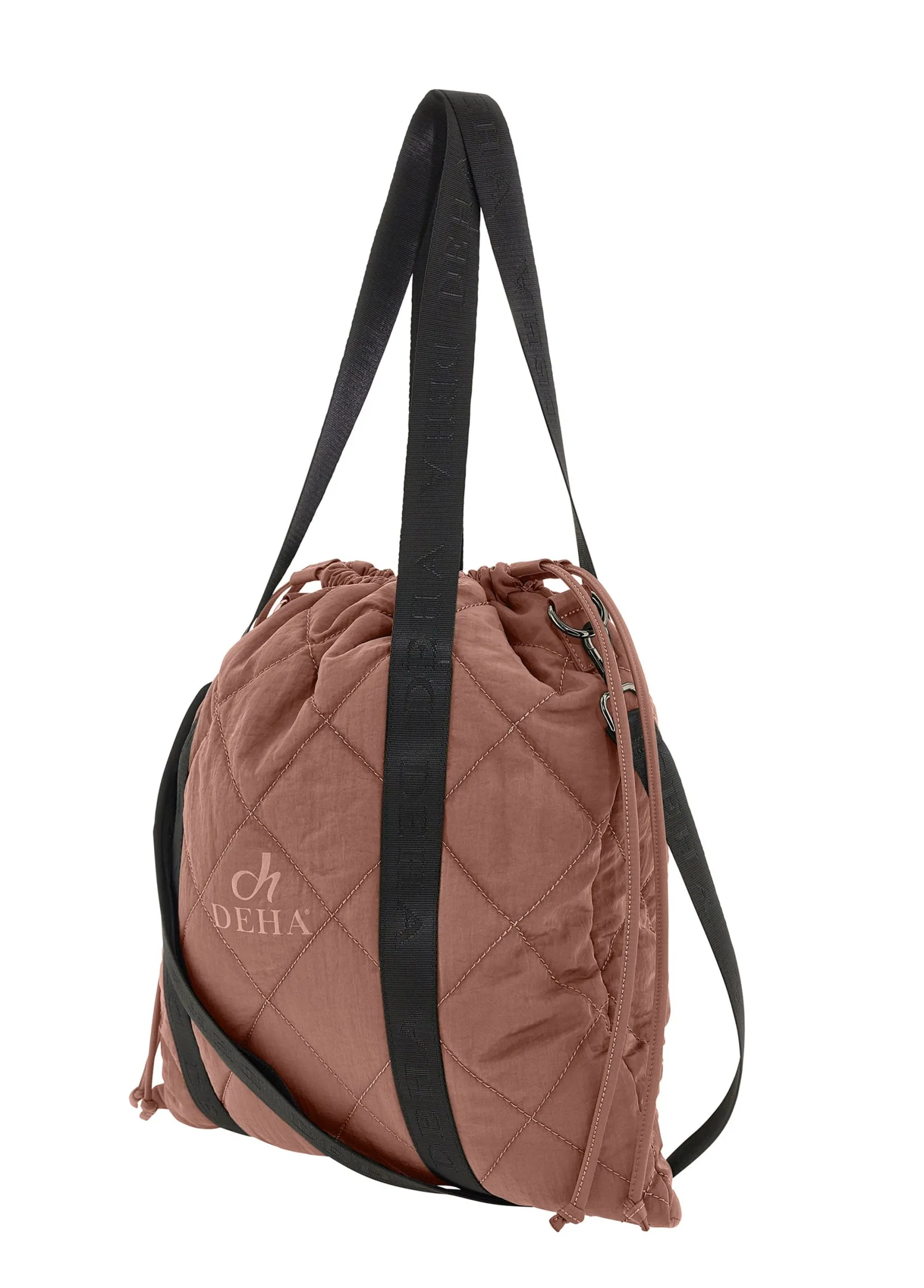 Best DEHA Quilted Shopping Bag Pink Rosa