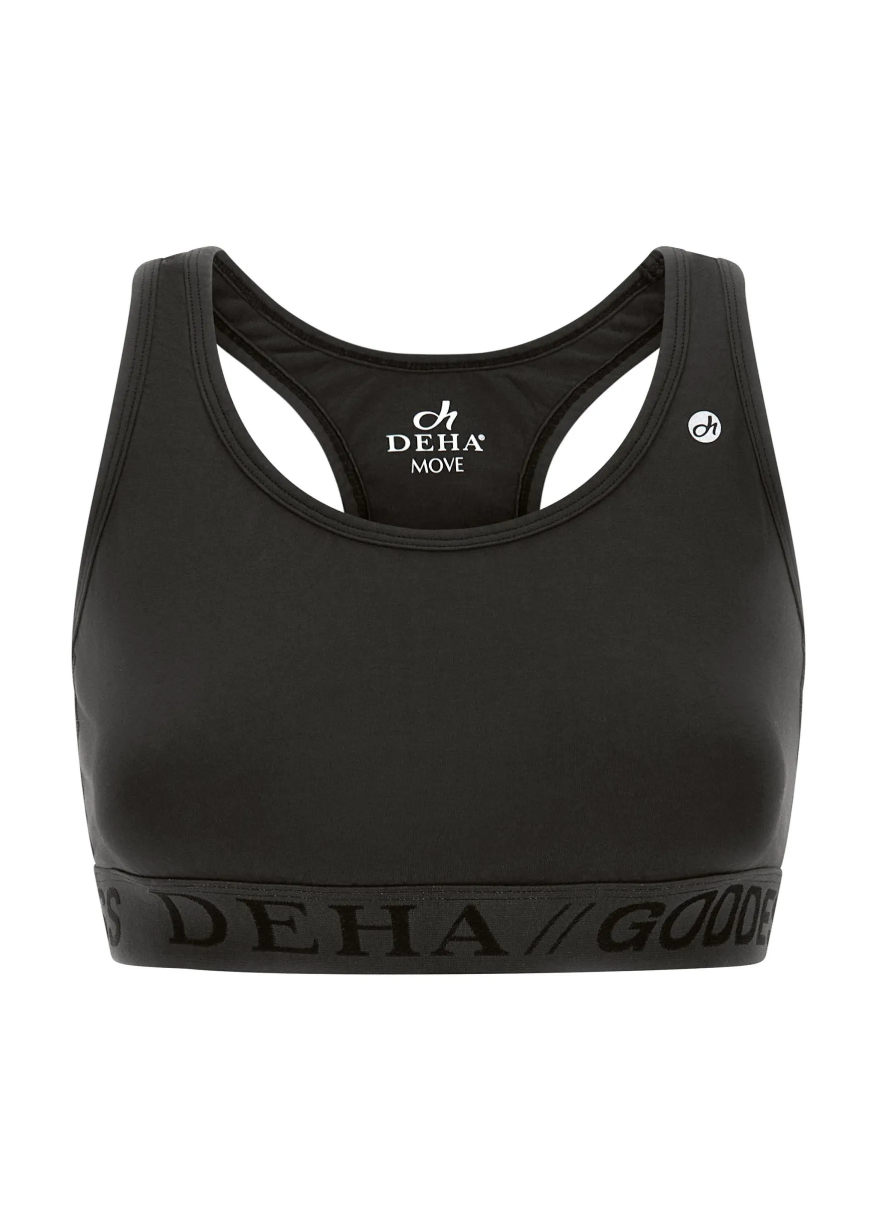 Discount DEHA Racer Back Sport Bra Black