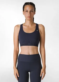 Hot DEHA Racer Back Sport Bra Blue Blue Night