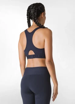 Hot DEHA Racer Back Sport Bra Blue Blue Night