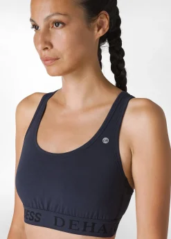 Hot DEHA Racer Back Sport Bra Blue Blue Night