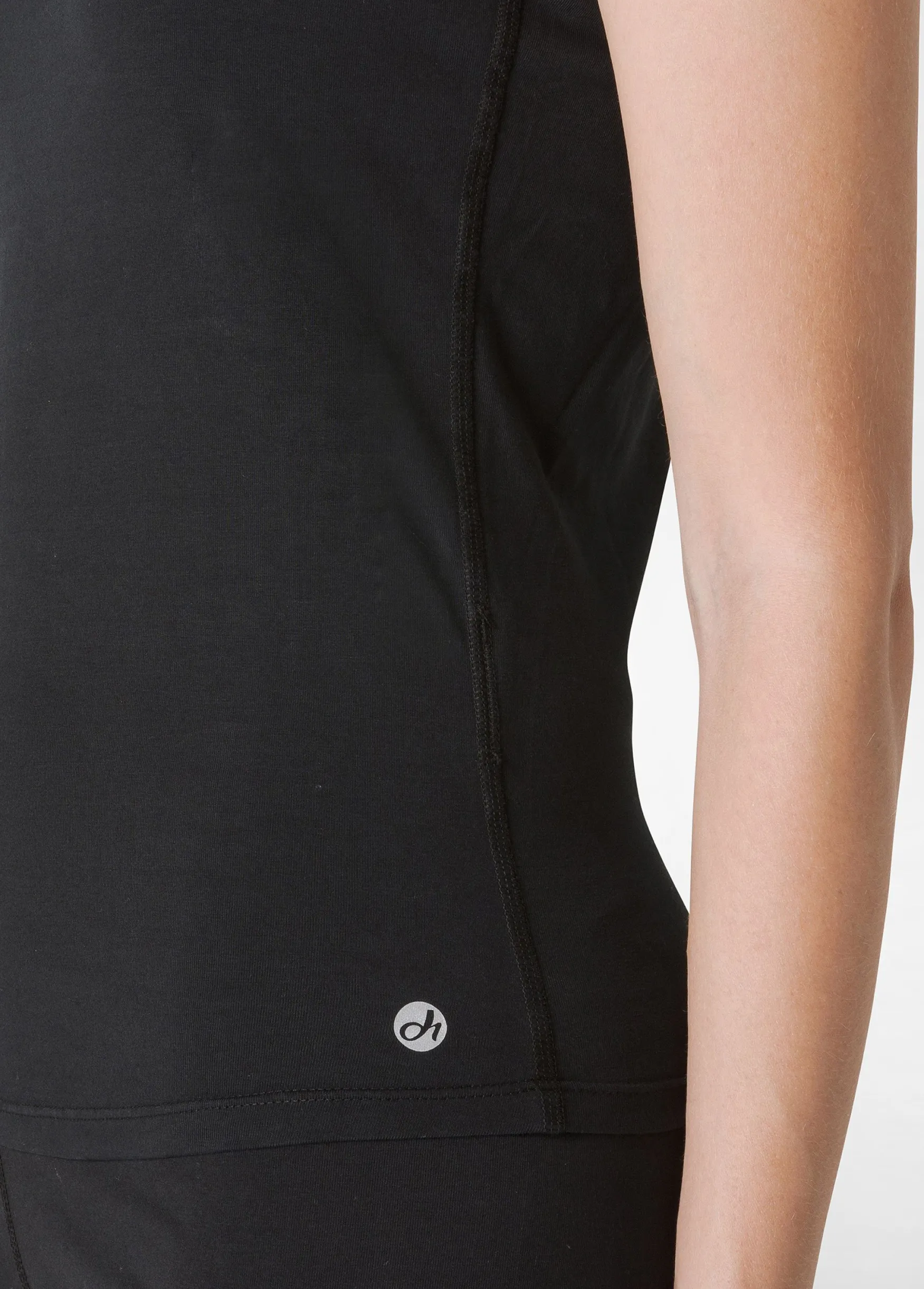 Outlet DEHA Racer Back Tank Top Black