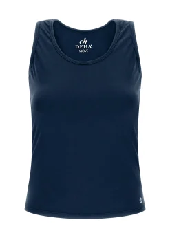 Cheap DEHA Racer Back Tank Top Blue Blue Night