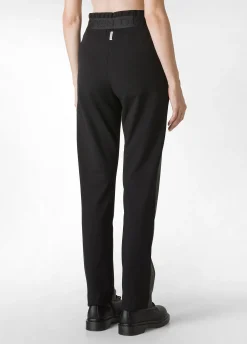 Online DEHA Relaxed Fit Combined Pants Black