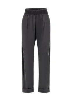 Online DEHA Relaxed Fit Combined Pants Black