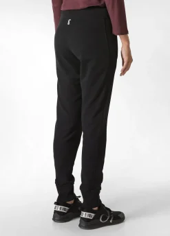 Hot DEHA Ribbed Trims Sweatpants Black