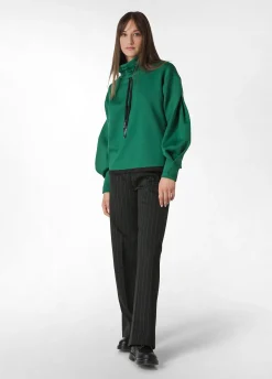 Cheap DEHA Scuba High Neck Sweatshirt Green Grass Green