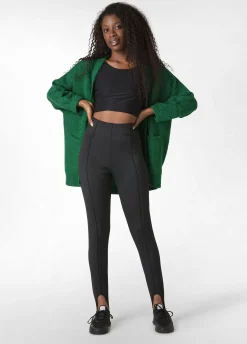 Cheap DEHA Scuba Stirrup Leggings Black
