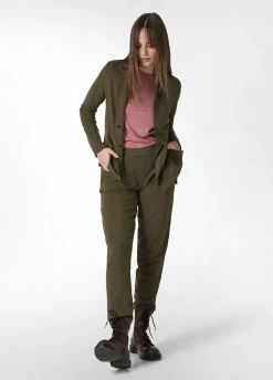 Fashion DEHA Slim Fit Pants Green Forest Green