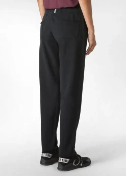 Sale DEHA Slim Fit Pants Grey Grey Melange