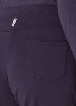 Fashion DEHA Slim Fit Pants Purple Aubergine Violet