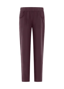 Best DEHA Slim Fit Pants Red Tibetan Red