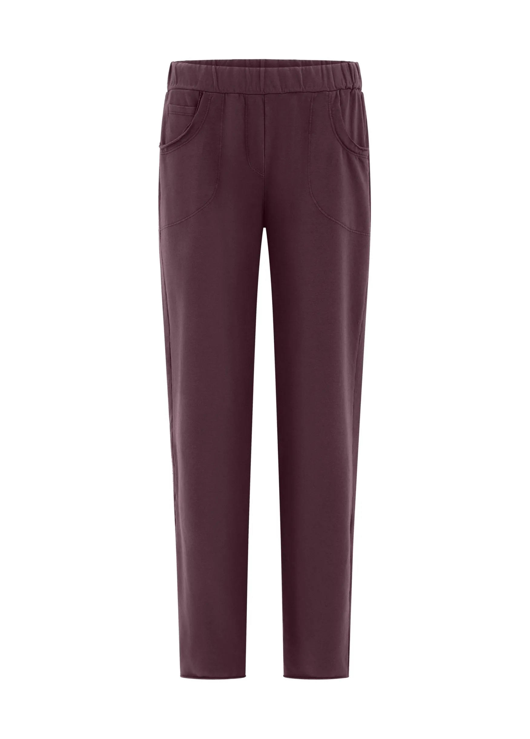 Best DEHA Slim Fit Pants Red Tibetan Red