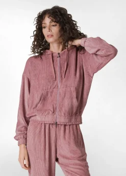 Cheap DEHA Soft Velvety Coruroy Jacket Green Olive Green