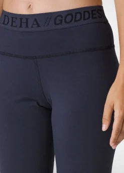 Clearance DEHA Stretch 7/8 Leggings Blue Blue Night
