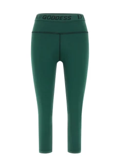 Sale DEHA Stretch 7/8 Leggings Green Forest Green