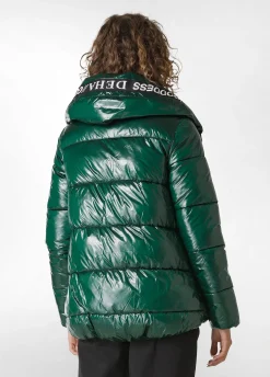 Cheap DEHA Techno Padded Jacket Green Forest Green