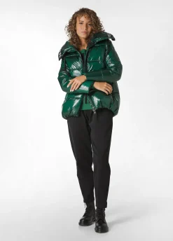Cheap DEHA Techno Padded Jacket Green Forest Green