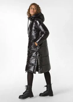 Best Sale DEHA Techno Padded Long Jacket Black