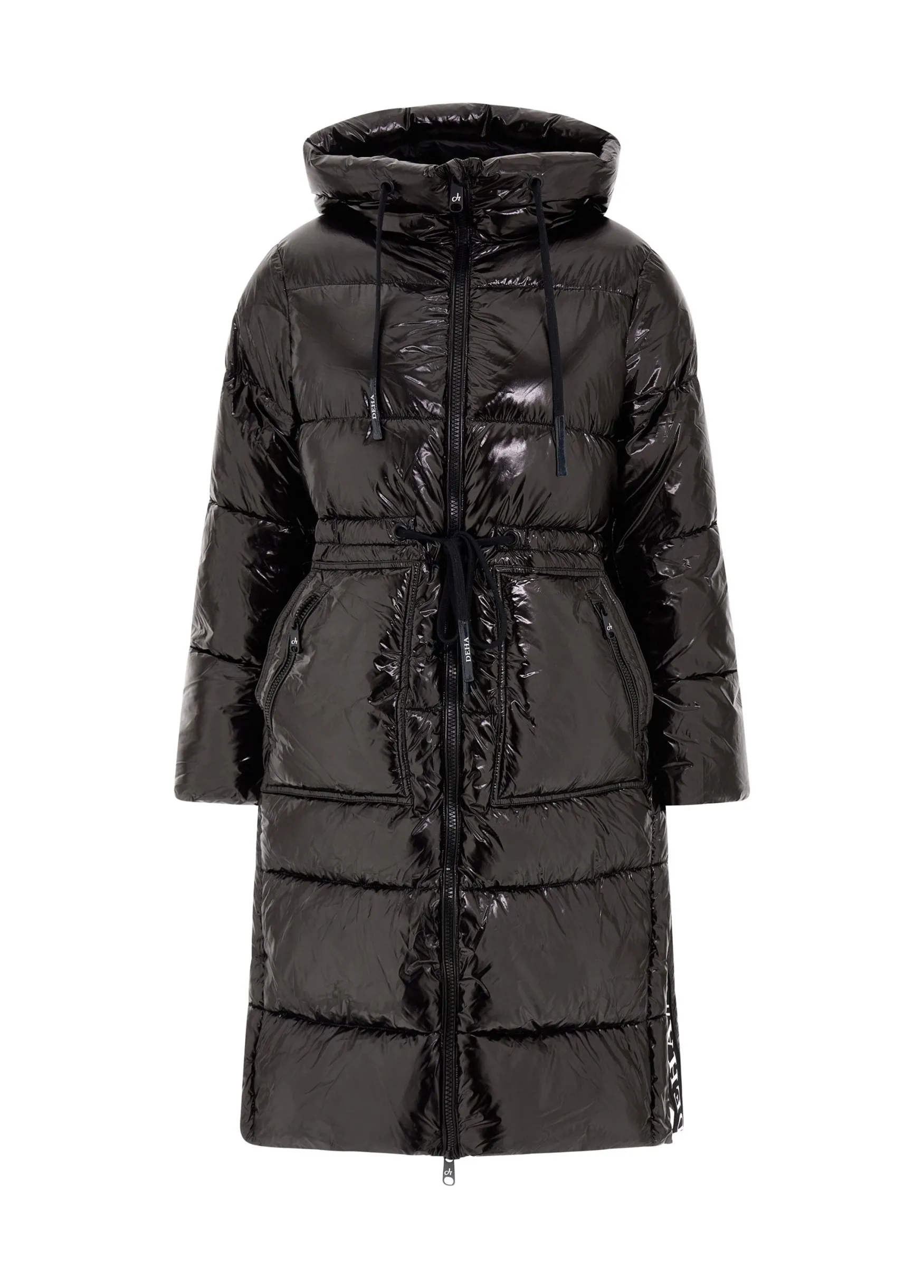 Best Sale DEHA Techno Padded Long Jacket Black