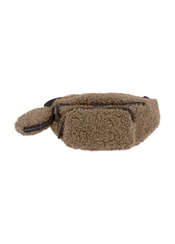 Cheap DEHA Teddy Belt Bag Brown Biscuit Brown