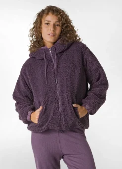 Store DEHA Teddy Jacket Purple Purple Violet