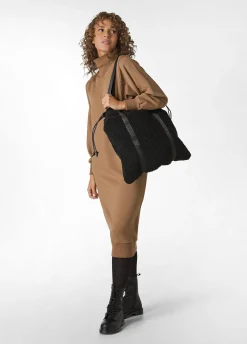 Cheap DEHA Teddy Shopper Bag Black